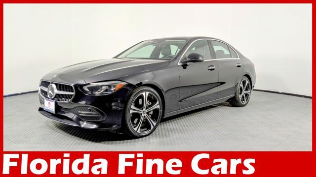 used 2022 Mercedes-Benz C-Class car, priced at $28,999