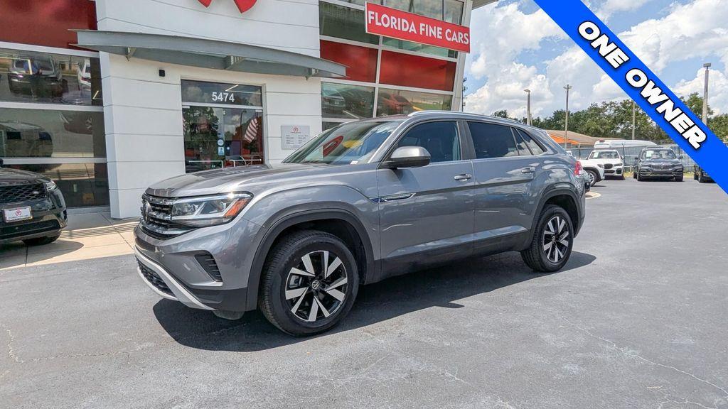 used 2023 Volkswagen Atlas Cross Sport car, priced at $19,499