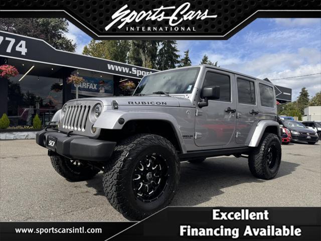 used 2015 Jeep Wrangler Unlimited car, priced at $29,999