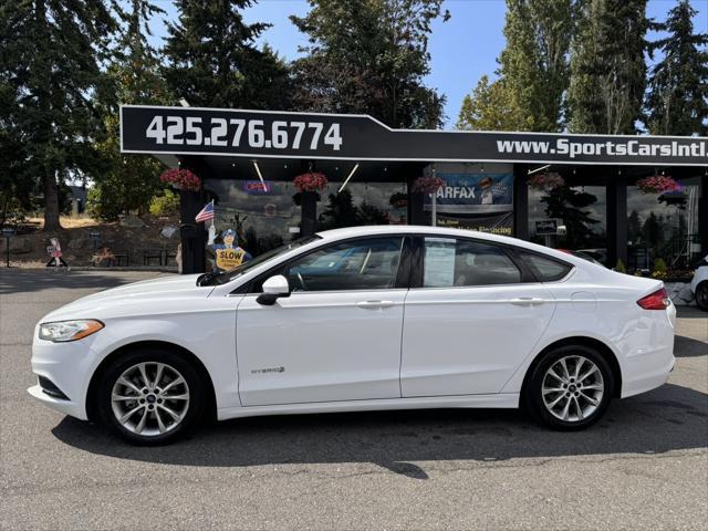 used 2017 Ford Fusion Hybrid car, priced at $7,999