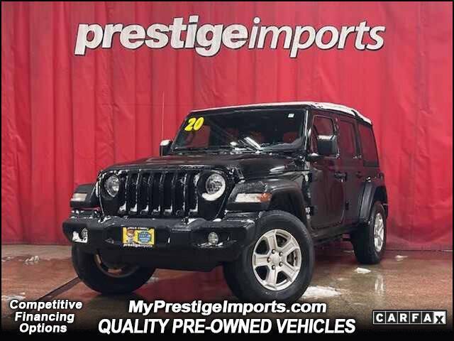 used 2020 Jeep Wrangler Unlimited car, priced at $26,745