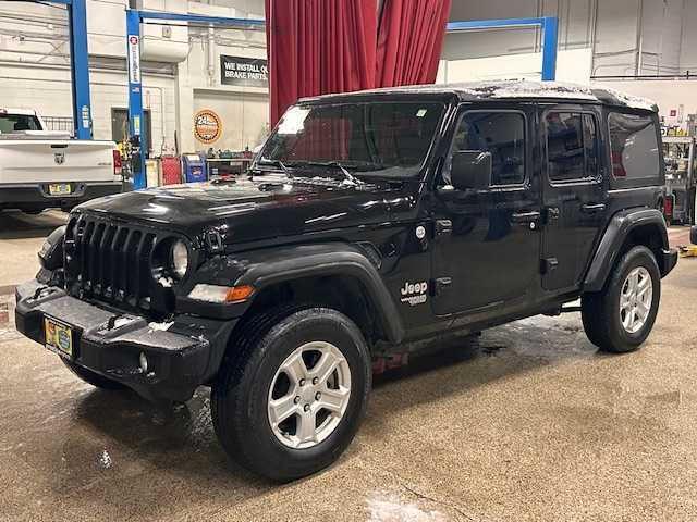 used 2020 Jeep Wrangler Unlimited car, priced at $26,745