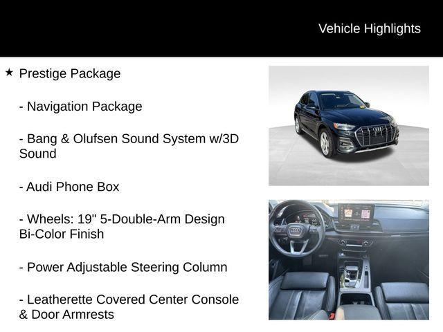 used 2021 Audi Q5 car, priced at $21,841