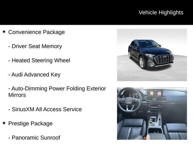 used 2021 Audi Q5 car, priced at $21,841