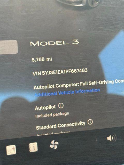 used 2023 Tesla Model 3 car, priced at $27,998