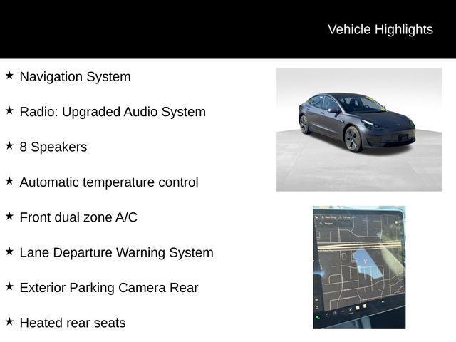 used 2023 Tesla Model 3 car, priced at $27,998