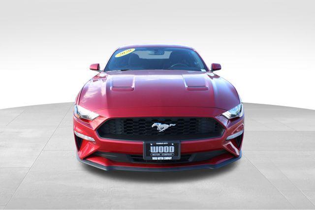 used 2020 Ford Mustang car, priced at $18,347