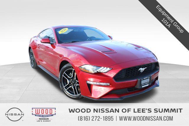 used 2020 Ford Mustang car, priced at $18,347