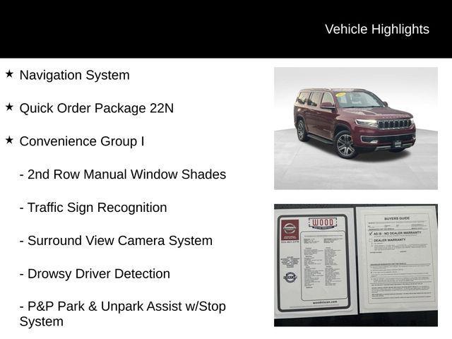 used 2022 Jeep Wagoneer car, priced at $38,934