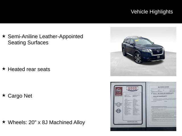used 2024 Nissan Pathfinder car, priced at $39,500