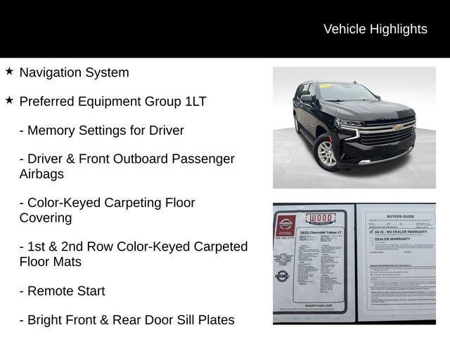 used 2023 Chevrolet Tahoe car, priced at $51,961