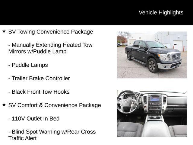 used 2017 Nissan Titan car, priced at $17,950