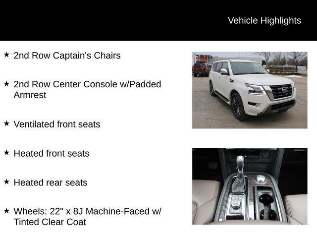 used 2024 Nissan Armada car, priced at $54,640