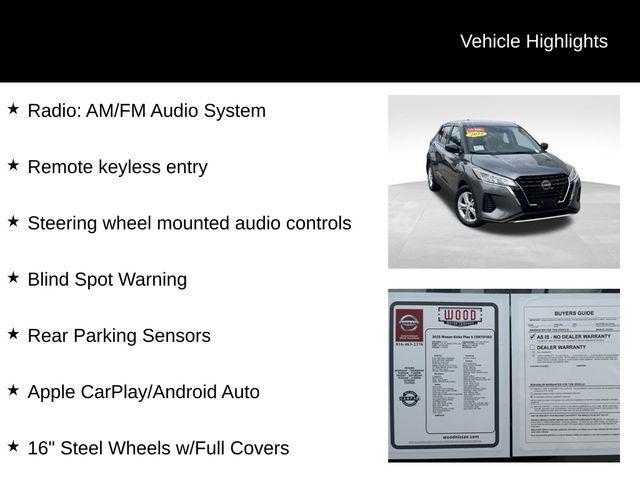 used 2025 Nissan Kicks Play car, priced at $19,300