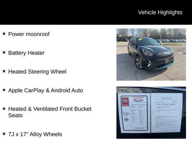used 2022 Kia Niro EV car, priced at $23,743