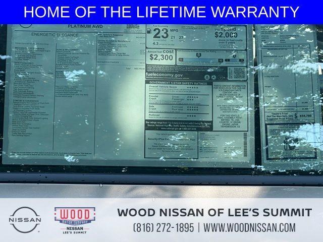 new 2026 Nissan Murano car, priced at $46,959