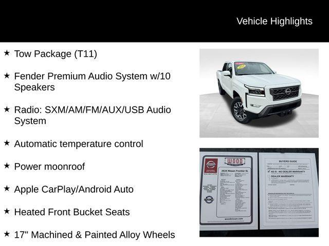 used 2024 Nissan Frontier car, priced at $38,446