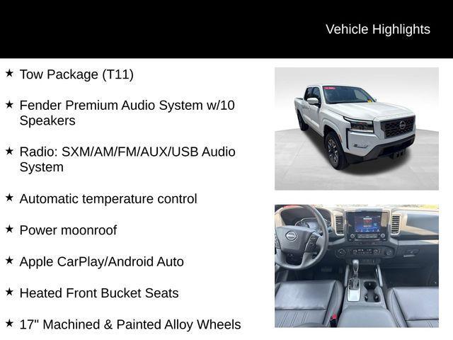 used 2024 Nissan Frontier car, priced at $39,249