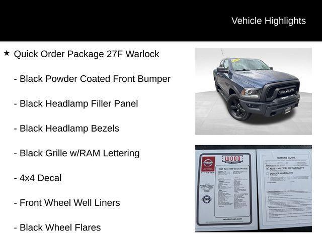 used 2019 Ram 1500 Classic car, priced at $24,876