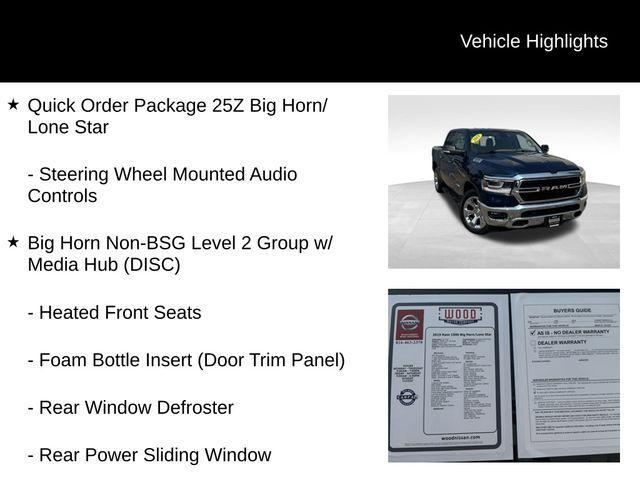 used 2019 Ram 1500 car, priced at $22,894
