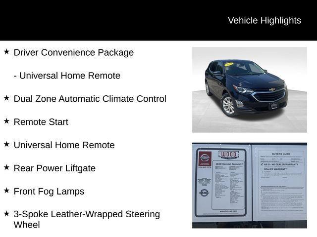 used 2020 Chevrolet Equinox car, priced at $14,866