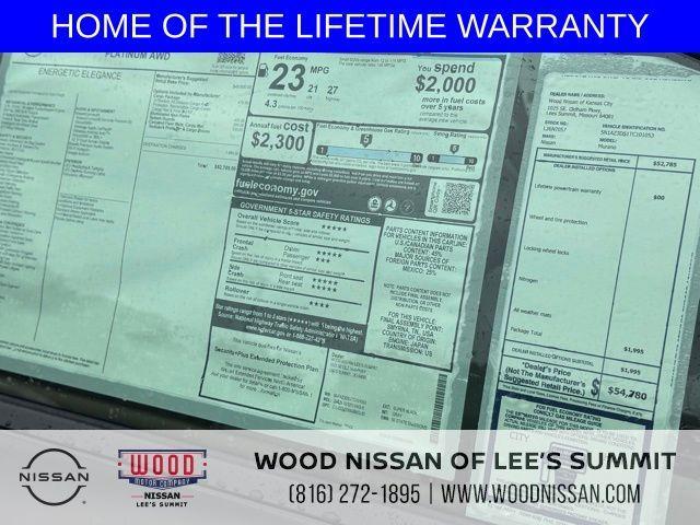 new 2026 Nissan Murano car, priced at $46,959