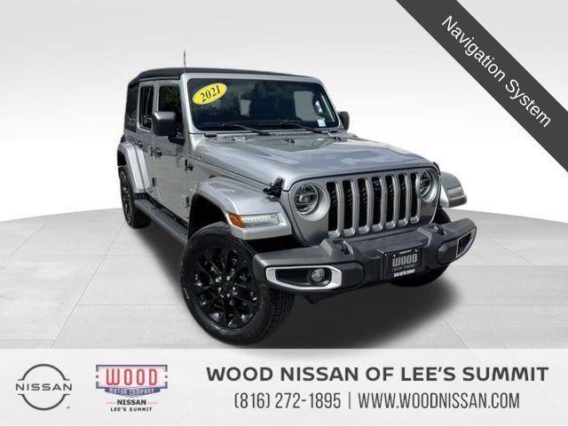 used 2021 Jeep Wrangler Unlimited 4xe car, priced at $28,989