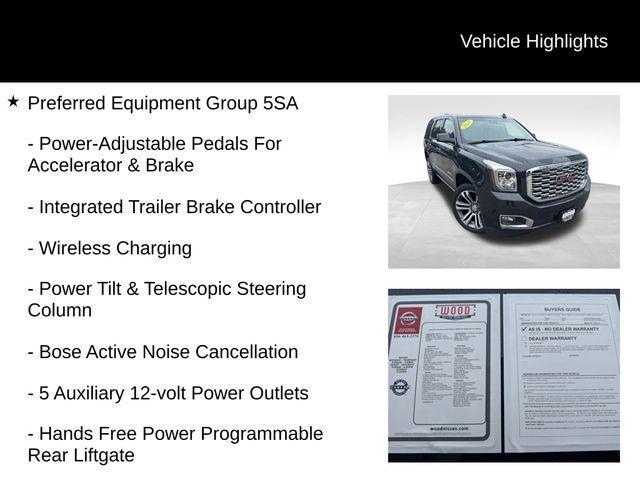 used 2020 GMC Yukon car, priced at $37,995