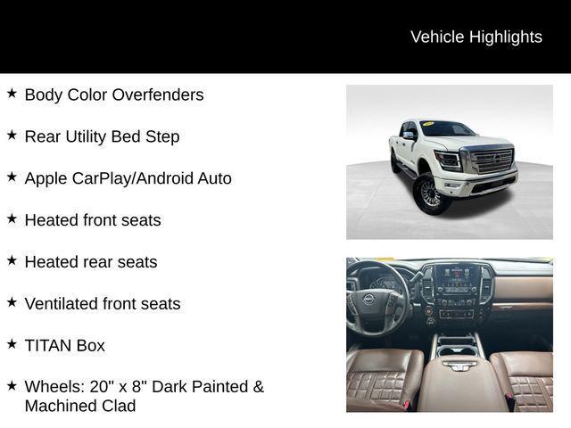 used 2024 Nissan Titan car, priced at $48,503