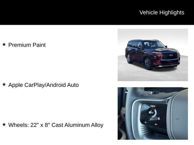 used 2025 INFINITI QX80 car, priced at $75,735