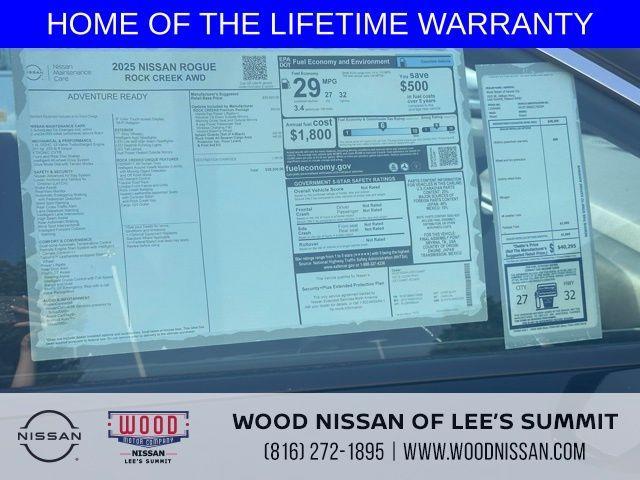 new 2025 Nissan Rogue car, priced at $34,145