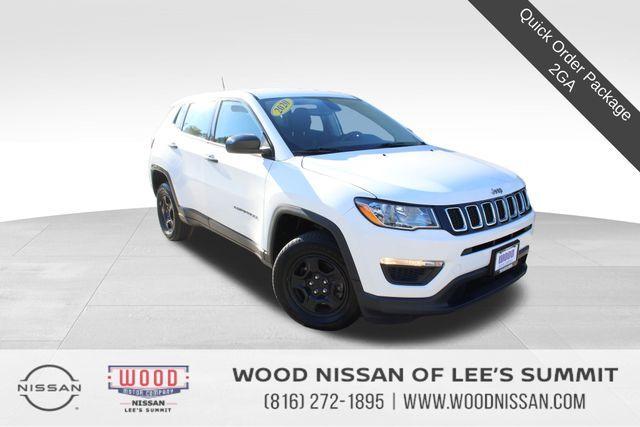 used 2020 Jeep Compass car, priced at $18,001