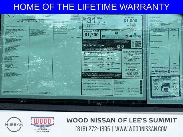 new 2025 Nissan Rogue car, priced at $29,992