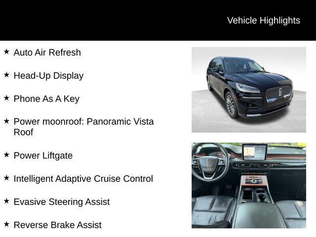 used 2022 Lincoln Aviator car, priced at $46,098