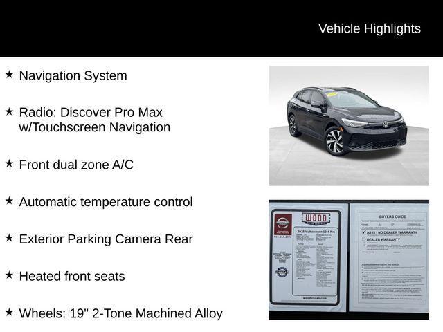 used 2025 Volkswagen ID.4 car, priced at $35,946