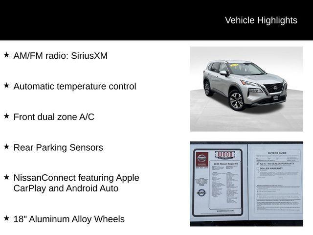 used 2023 Nissan Rogue car, priced at $24,068