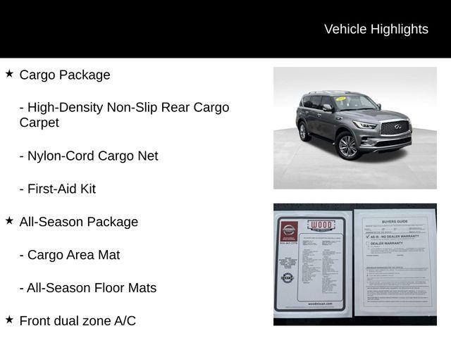 used 2019 INFINITI QX80 car, priced at $24,797