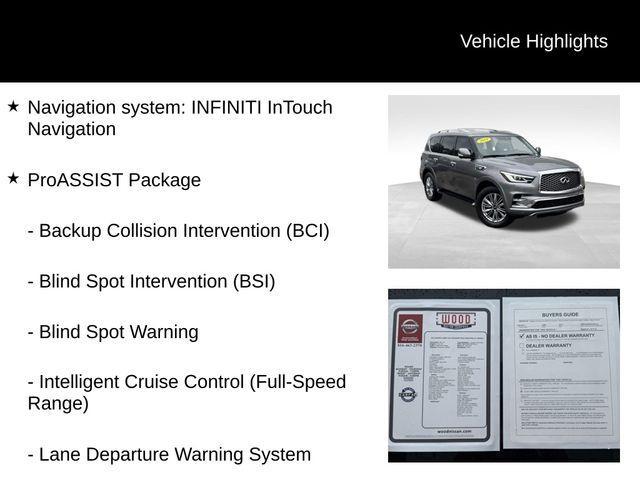 used 2019 INFINITI QX80 car, priced at $24,797