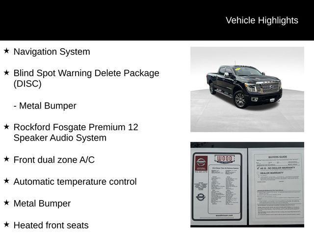 used 2016 Nissan Titan XD car, priced at $24,360