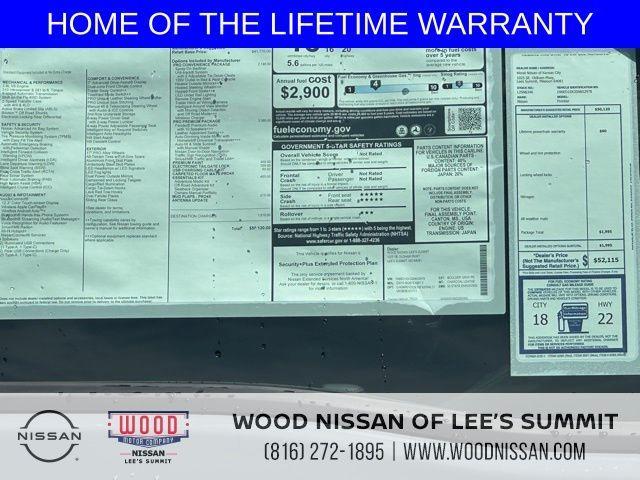 new 2025 Nissan Frontier car, priced at $44,644