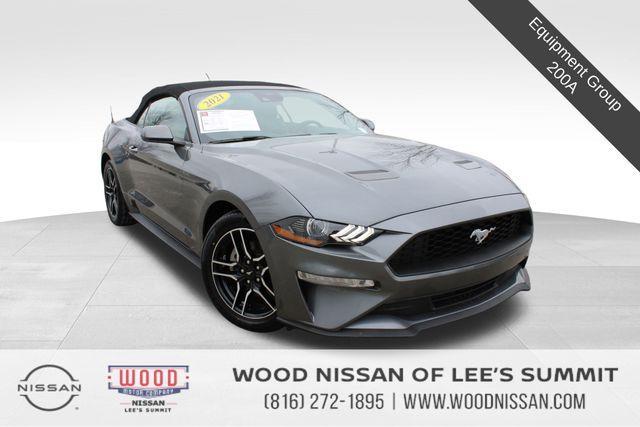 used 2021 Ford Mustang car, priced at $23,498