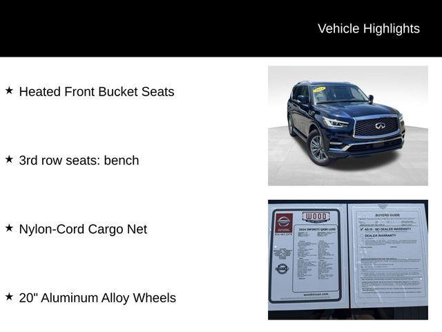 used 2024 INFINITI QX80 car, priced at $54,017