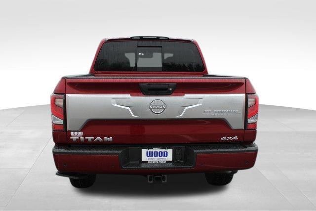 new 2024 Nissan Titan car, priced at $57,215