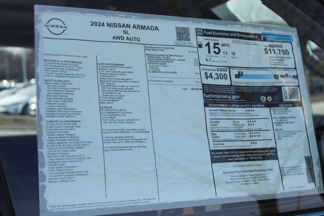 new 2024 Nissan Armada car, priced at $56,689