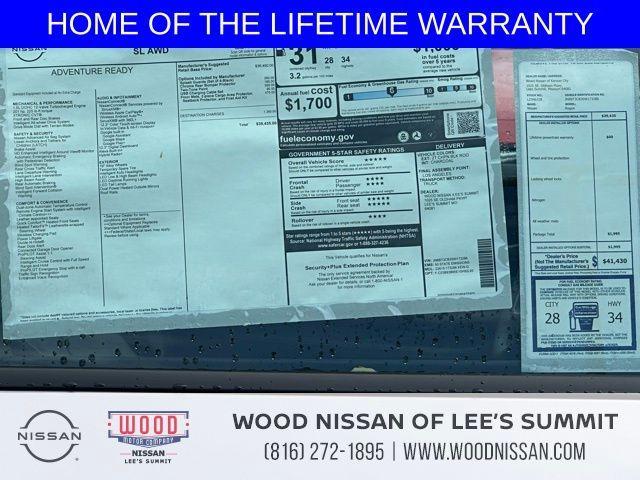 new 2025 Nissan Rogue car, priced at $36,777