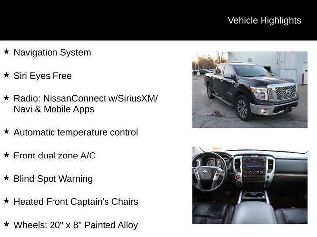 used 2017 Nissan Titan car, priced at $18,793