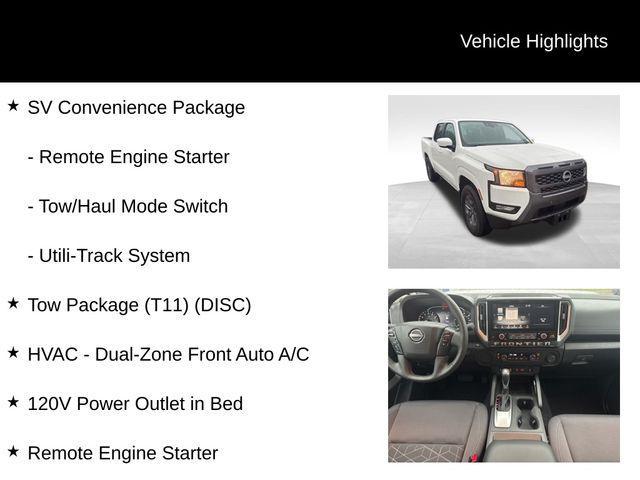 used 2025 Nissan Frontier car, priced at $35,000