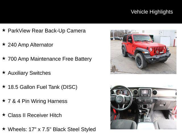 used 2018 Jeep Wrangler car, priced at $21,697