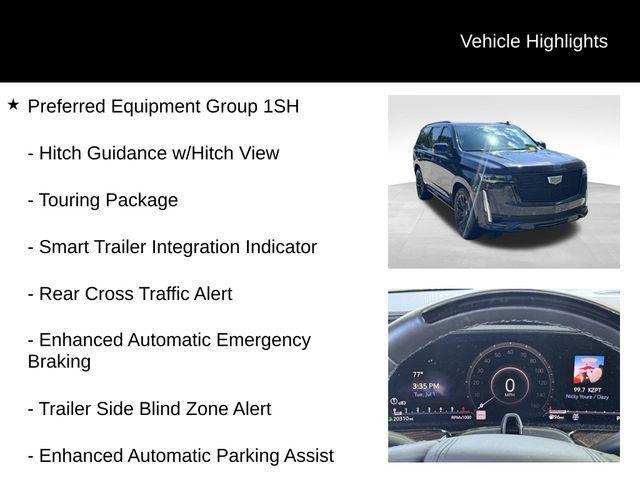 used 2023 Cadillac Escalade car, priced at $83,614