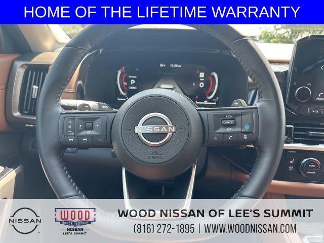 new 2025 Nissan Pathfinder car, priced at $49,952